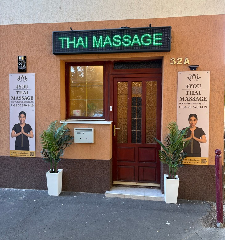 4You Thai Massage bejárat